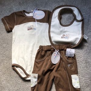 3 piece baby boy outfit